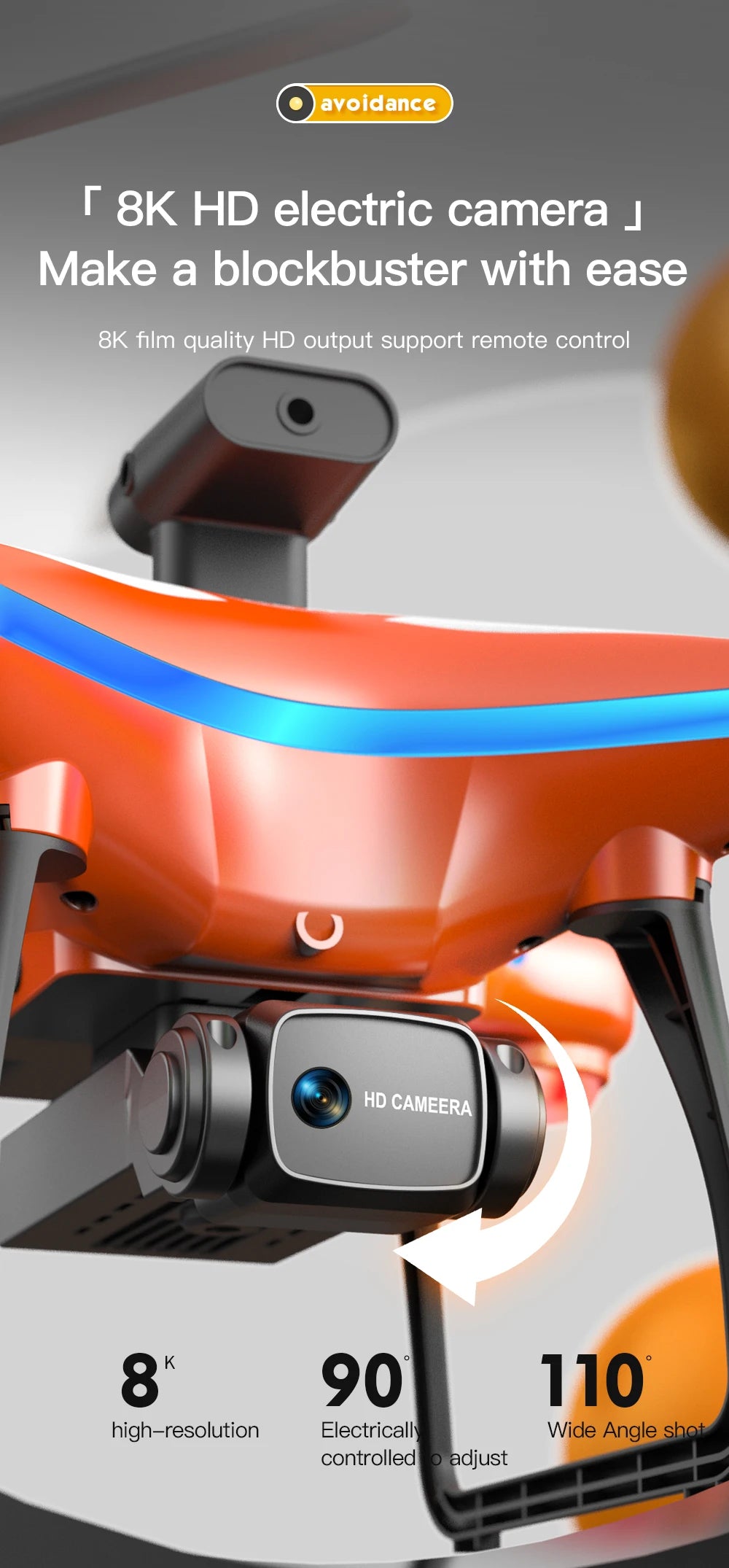 AE11 Drone - Professional 8K HD ESC Camera Life Laser Obstacle Avoidance Aerial Photography Quadcopter RC Helicopter Toys Gifts 17 AE11 Drone, cameera k 8 90 110 high-resolution electrically wide