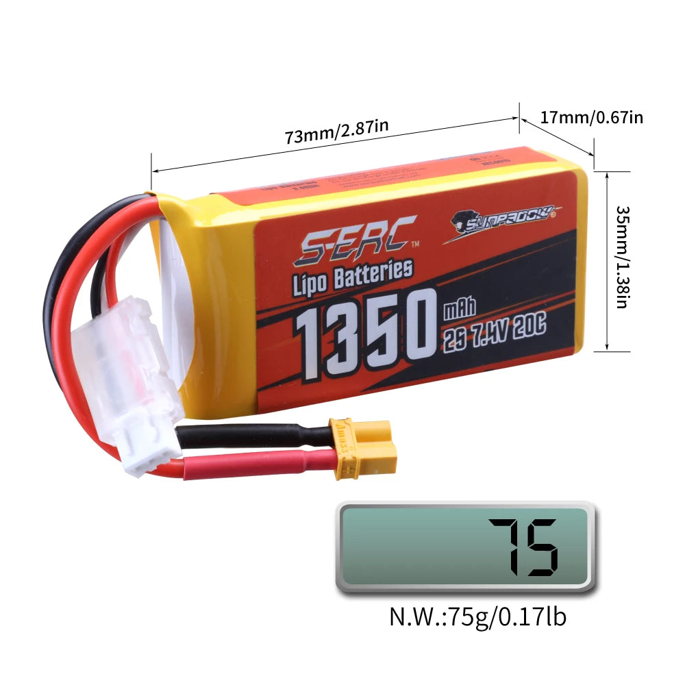 Sunpadow Lipo Battery 3S 1