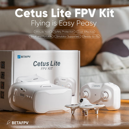 Cetus Lite FPV Kit Flying is Easy Peasy Altitude Hold Safety Protection