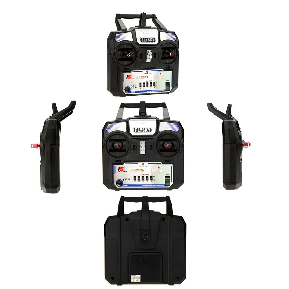 Flysky FS-i4 Transmitter - 2A 2.4GHz 4CH AFHDS Radio System for RC Hel ...