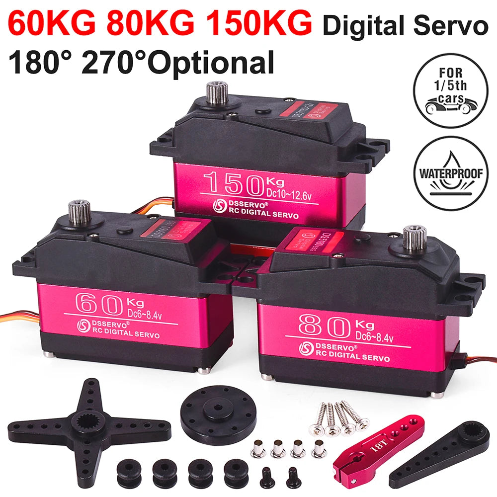 DSServo, 6OKG 80KG 150KG Digital Servo 1809 2709Optional FOR 1