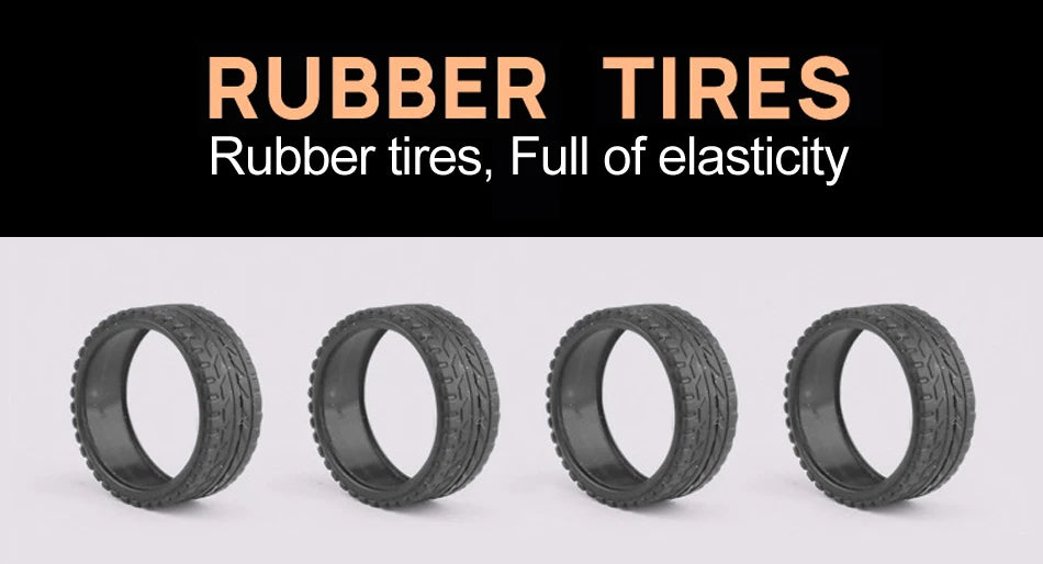 RUBBER TIRES Rubber tires, Full of elasticity 