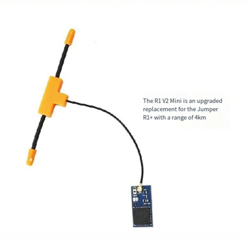 Jumper R1 V2 Mini 2.4Ghz 16CH Receiver D16 Protocol SBUS Signal Tlite XT18S For RC Drone Durable Easy Install Easy To Use
