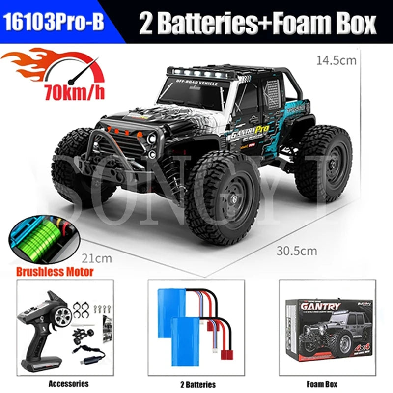 16103Pro-B 2 Batteries+Foam Box 14.5cm 70km