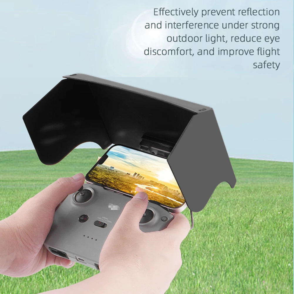 Effectively prevent reflection and interference under strong outdoor light . reduce eye discomfort; improve flight
