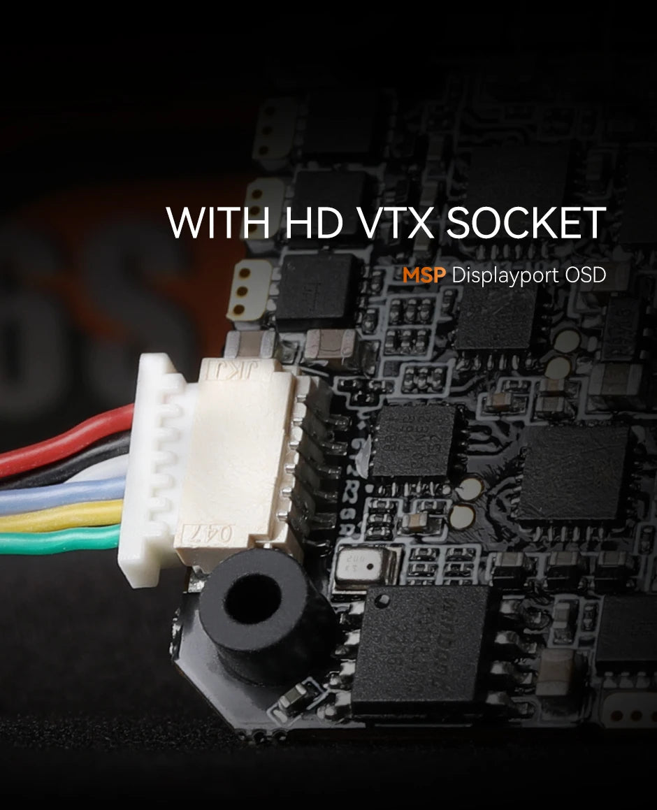 T-MOTOR F7 35A/45A 2-6S AIO - Flight Controller With MPU series Gyroscope Compatible P1804/F2204/F2203.5 Motors 9 T-MOTOR F7 35A/45A 2-6S AIO SPECIF