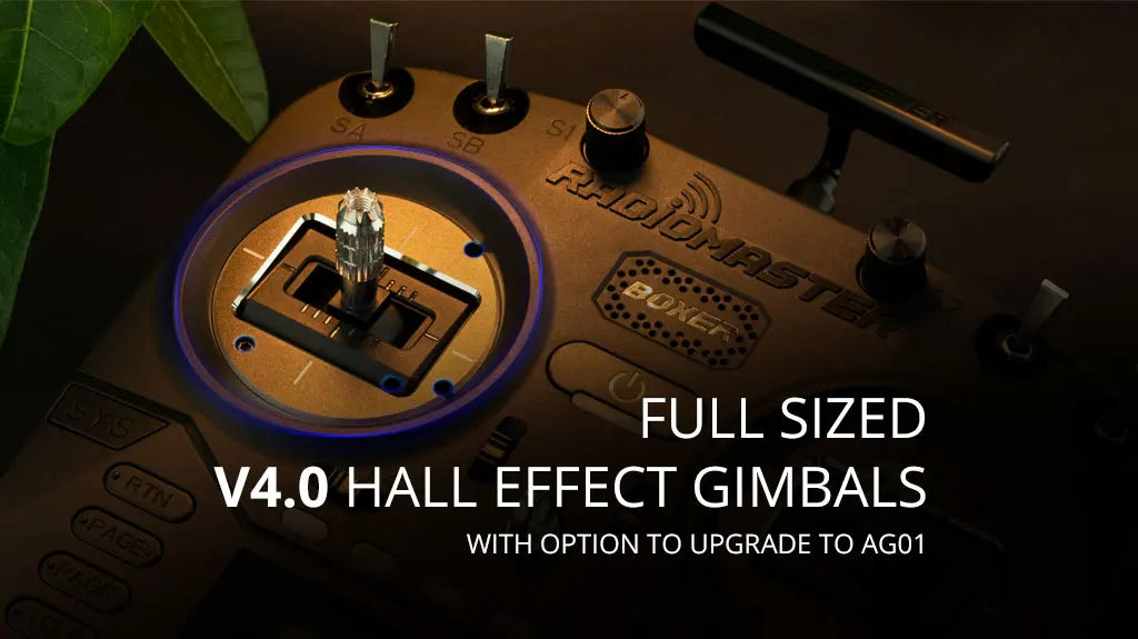 V4.0 HALL EFFECT GIMBALS WITH OPTION TO UPGR
