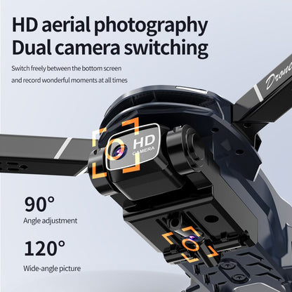 HD aerialphotography Dual camera switching Switch freely between the bottom screen and record wonderfulmoments