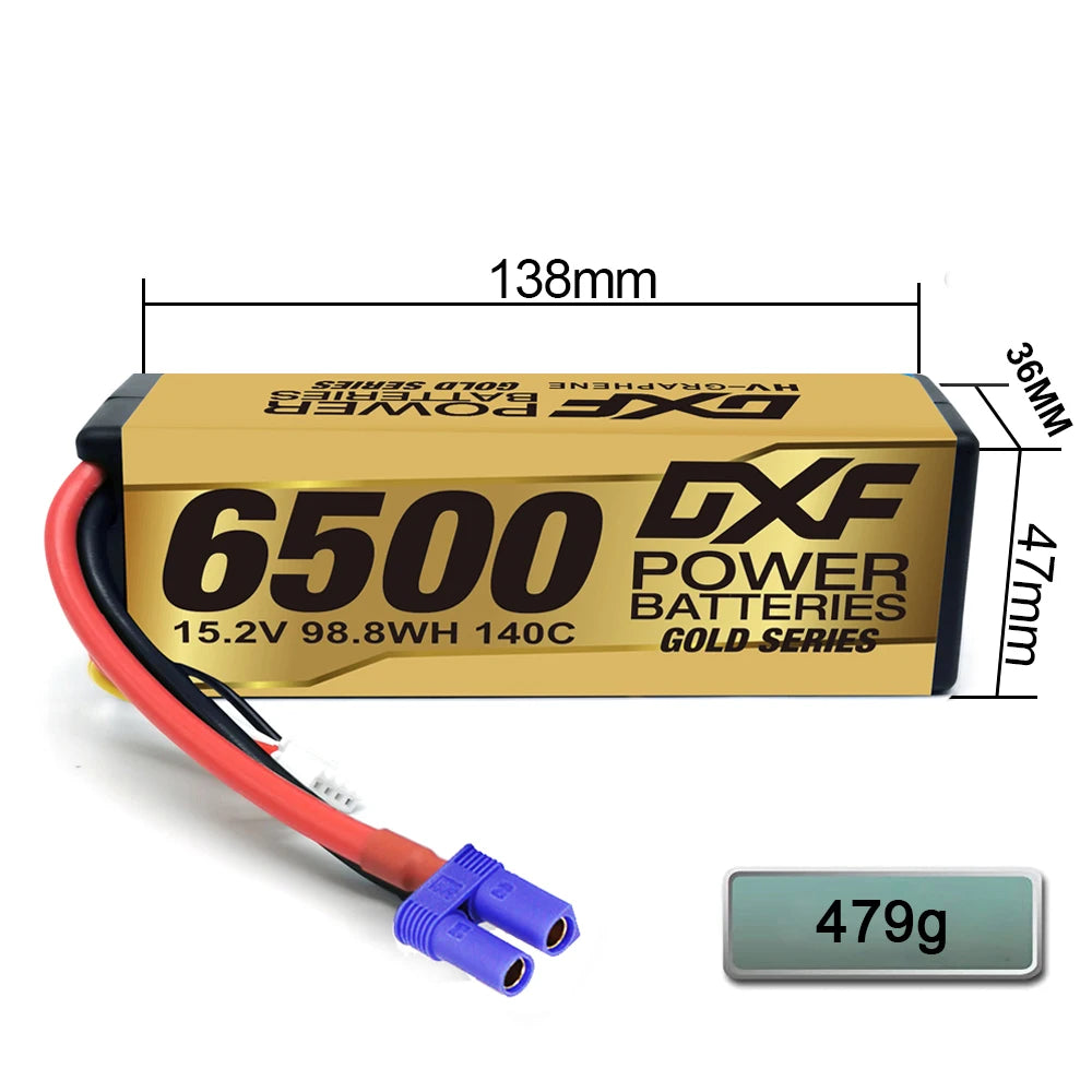 DXF 4S Lipo Battery, voltage difference between any two cells should be in 0.03V . charge is advised to balance