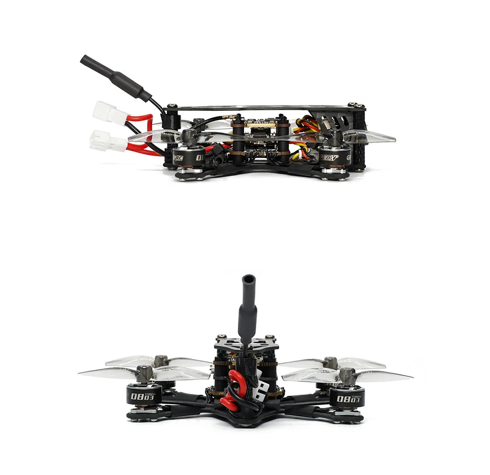 GEPRC SMART16 Freestyle FPV Racing Drone STABLE F411 BLheli_S 12A 5.8G 200mW 2S 78mm 1.6inch Tiny Quadcopter RTF 18 1 x SMART16 kit 4 x GemFan 1610-2 propeller