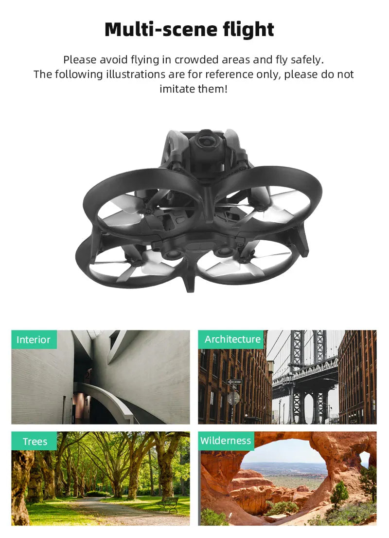 Propeller Guard for DJI AVATA - Bumper Anti-Collision Bar Ring Propeller Protector Anti-drop Protection Cover Drone Accessories 11 Propeller Guard for DJI AVATA, multi-scene flight Please avoid flying in crowded areas and fly safely . interior architecture trees