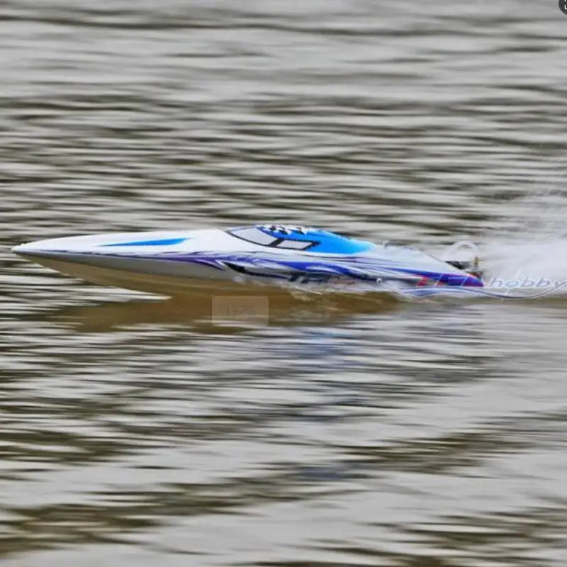 TFL 1111 Fiberglass RC Boat, 650mm V‑Hull, SSS 2958 2881KV Brushless Motor & 70A ESC, Almost Ready to Run