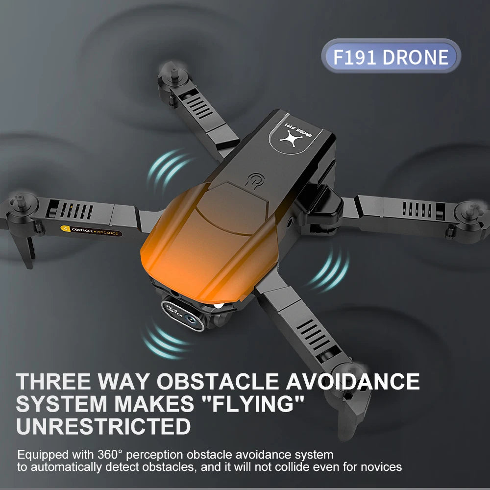 F191 Max Drone - 2023 New Drone 4K HD Double Camera Optical Flow Positioning Obstacle Avoidance Foldable Quadcopter RC Dron Toys Gifts 29 F191 Max Drone, f191 drone ouacl avodine