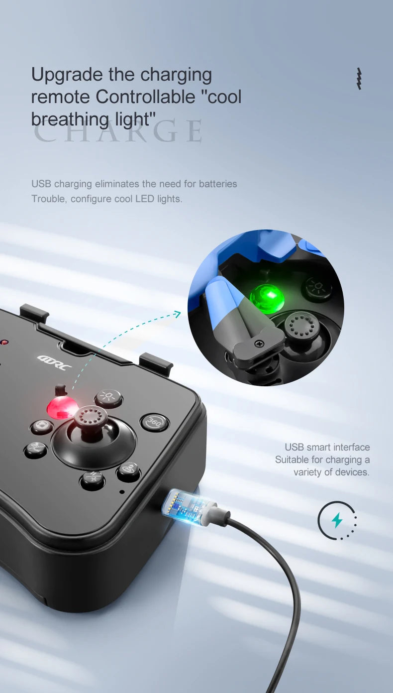 V26 Mini Drone, g e usb charging eliminates the need for batteries trouble