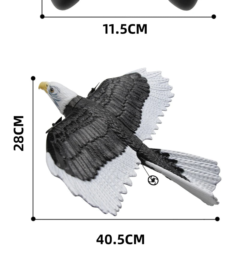 FX651 Simulation Wingspan Eagle Aircraft - 405mm 2.4G Radio Control Remote Control Glider Airplanem RC Foam Plane Toys for Children Boys 34 FX651 Simulation Wingspan Eagle Aircraft, *Easy to control, suitable for new players to improve flying skills