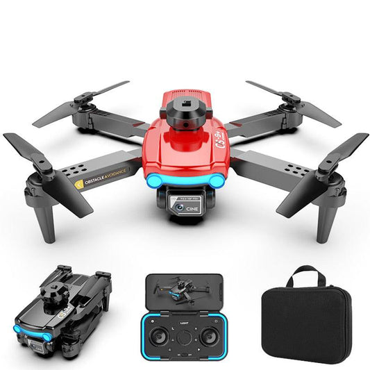CS9 Drone - 4K Dual Optical Flow Drone WIFI FPV 2.4GHz Height Keeping Obstacle Avoidance Four Axis Foldable RC Quadcopter Aircraft Toy