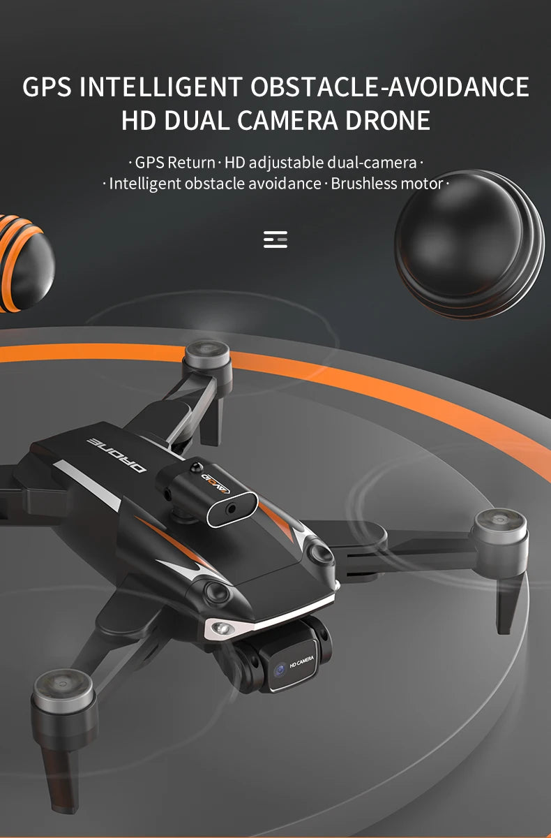X25 Drone, gps intelligent obstacle-avoidance hd dual
