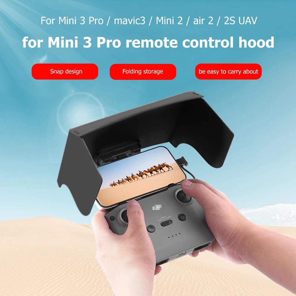 RC-N1 Remote Controller Hood Sun Shade Phone Monitor Cover Drone Accessories for DJI