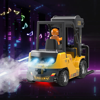 आरसी कार बच्चों के खिलौने - लड़कों के लिए रिमोट कंट्रोल कार खिलौने फोर्कलिफ्ट ट्रक क्रेन लिफ्ट करने योग्य स्टंट कार इलेक्ट्रिक वाहन बच्चों के लिए उपहार
