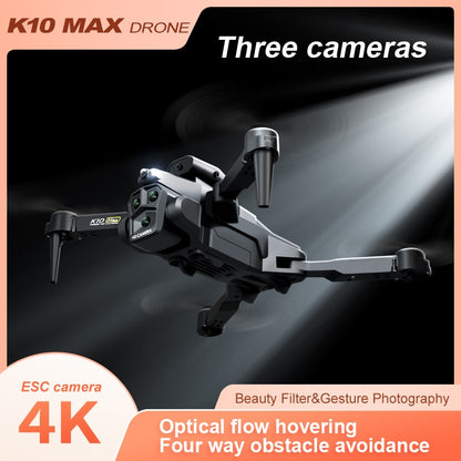 K10 MAx Drone, K1O MAX DRONE Three cameras ne 
