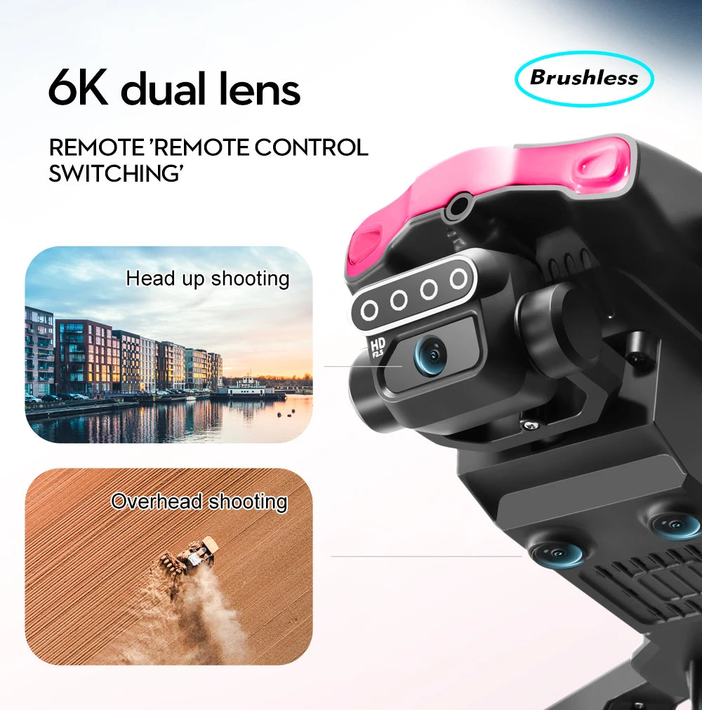 XT105 Drone, 6K dual lens Brushless REMOTE 'REMOTE CONTROL SWIT