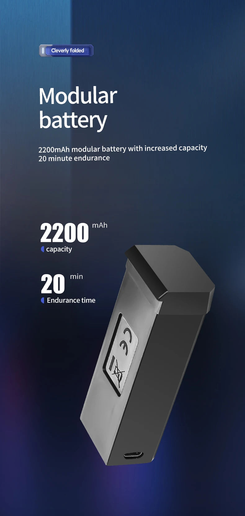 S169 Drone - ESC Camera HD 4K WiFi FPV Quadcopter Children Toys RC Helicopter Remote Control Kids Toy 24 S169 Drone, cleverly folded modular battery 2200mah modular battery with increased