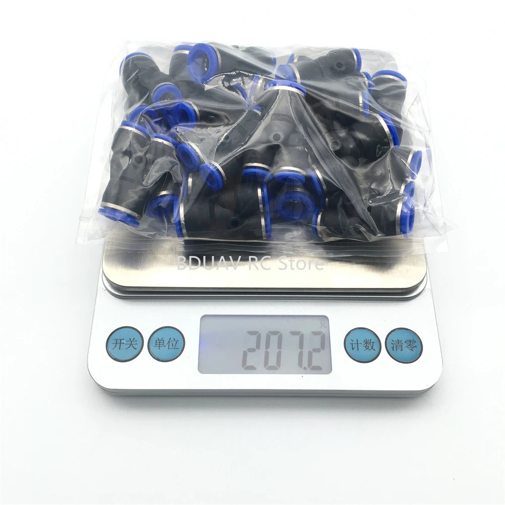 Y-type Trachea Quick Connector - 20pcs 8mm 12mm Y-type tee/trachea quick connector for agricultural plant protection drone Agriculture Drone Accessories 19 Y-type Trachea Quick Connector SPECIFICATIONS Use :
