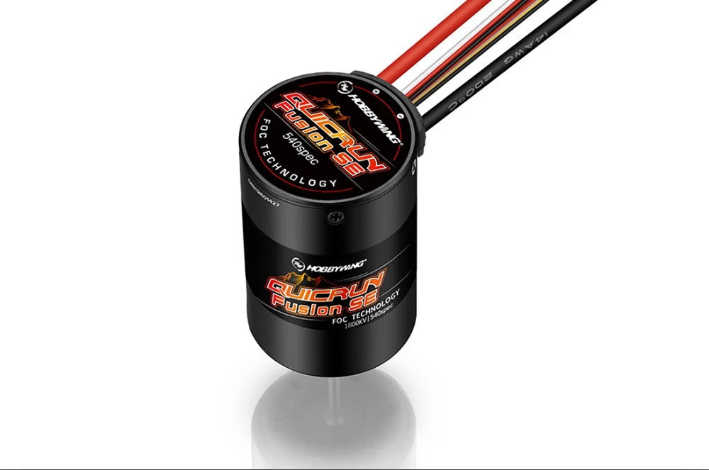 Hobbywing Quicrun Fusion Se - 40a 1800kv 1200kv Combined Motor Esc For 1/10 1/8 Rc Model Car Crawler Accessories 19 Hobbywing Quicrun Fusion Se, QuicRun Fusion SE is a four-wheel drive RC vehicle . it