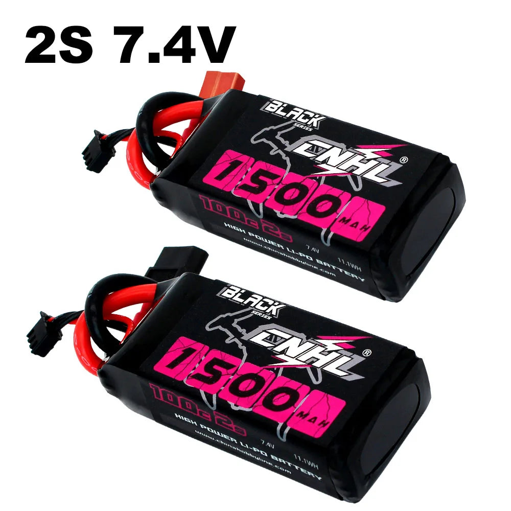 CNHL Lipo Battery, 3.Lightweight and small size, long battery life, high specific power