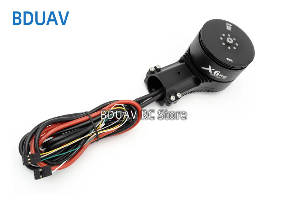 Hobbywing X6 plus Motor. Supports online ESC firmware upgrade using Hobbywing data box .