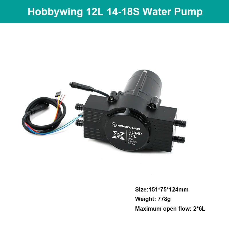 Hobbywing 12L Brushless Water Pump, 