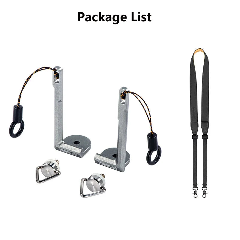 STARTRC Self-balancing Hanging Strap Metal Fixed Mount for DJI RC/RC 2 Screen Remote Controller, Aluminum Alloy