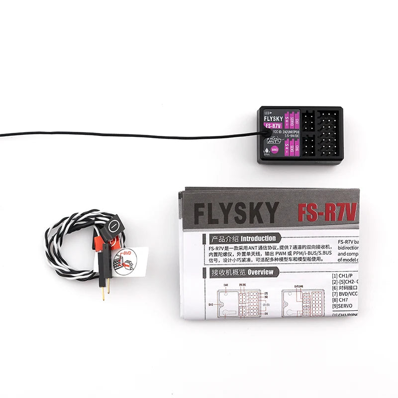 Flysky 2.4G ANT Protocol Receiver, FLYSKY ES-R7Va Foeruwa @S