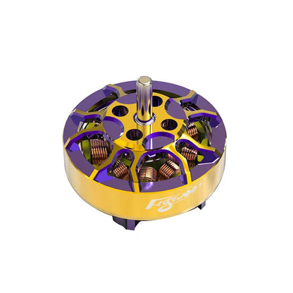 Flywoo ROBO 1202.5 11500kv 1S 2S Brushless FPV Motor Gold/Purple (New Version)