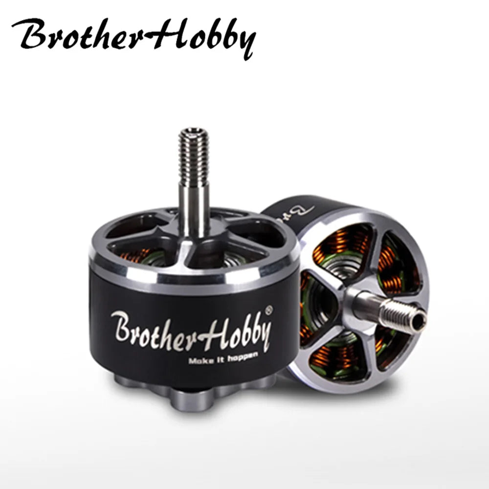 Brotherhobby Avenger 2812 V3 900KV / 1115KV Brushless Motor 5-8S Titanium Alloy hollow shaft 7-9inch Propeller for RC FPV Drone 18 BvotheyHobbv Bvothev-Hobby Noko nopp