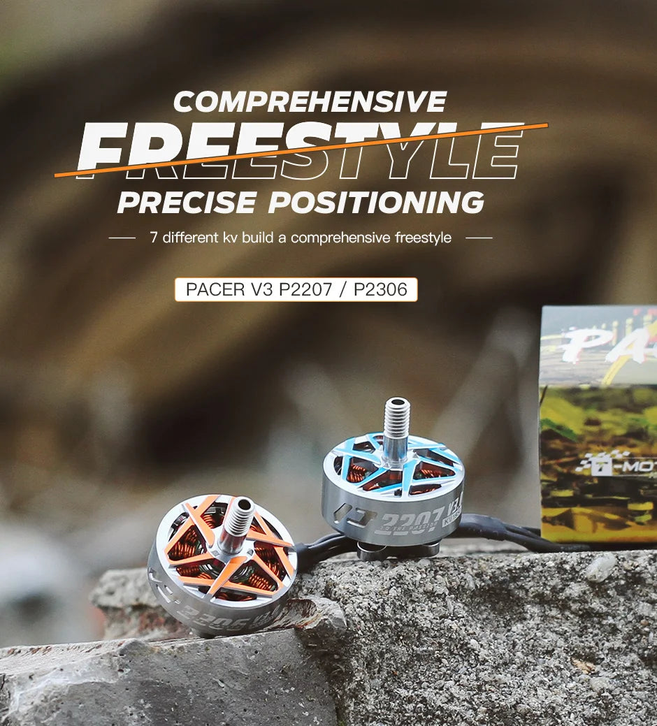4pcs T-motor PACER P2207 V3.0 - KV1750 KV1950 KV2080 KV2550 Powerful Brushless Outrunner Motor Freestyle For FPV RC Drone 7 4pcs T-motor, COMPLETE FPESST YLE PRECISE POSITIONING 7