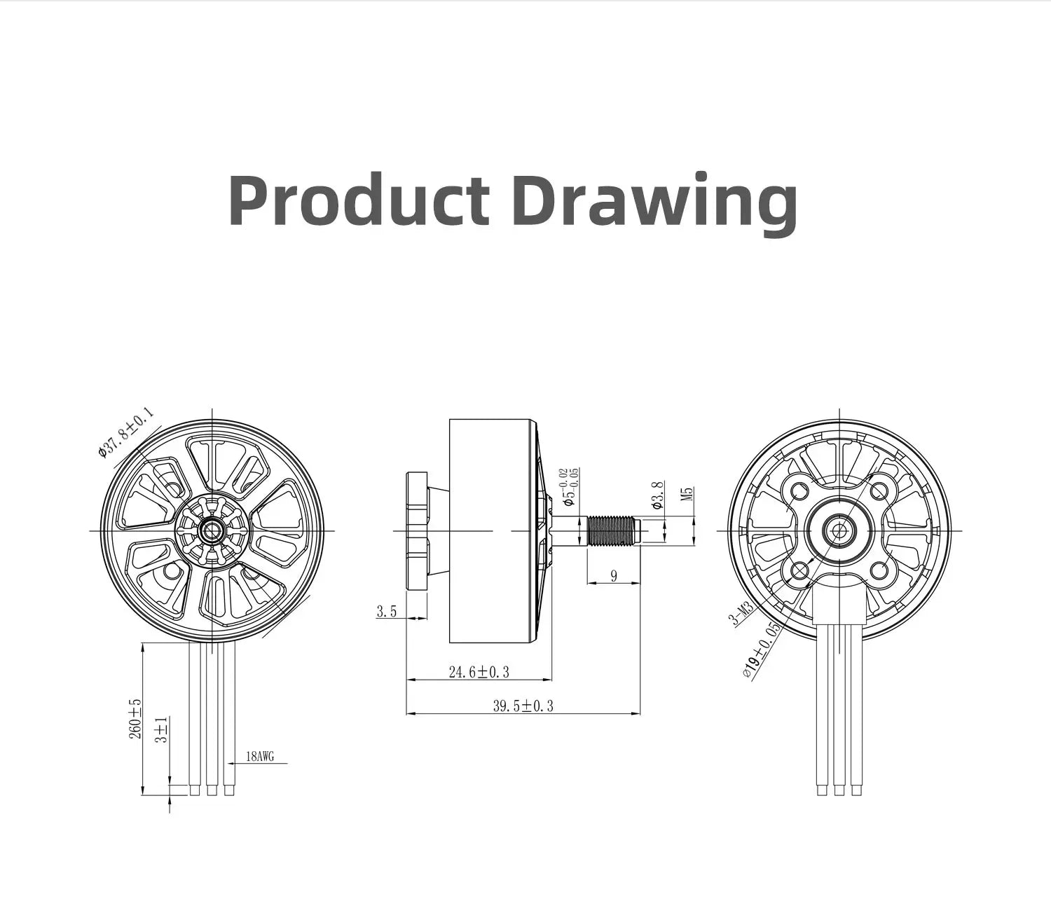 GEPRC SPEEDX2 3110 900KV/1250KV Motor - Suitable 8-10 Inch Long Range FPV Racing Brushless Motor RC Drone Quadcopter Spare Parts 15 GEPRC SPEEDX2 3110 900KV/1250KV Motor, 7075 aviation aluminum alloy, high-precision CNC integral molding, lighter in weight .
