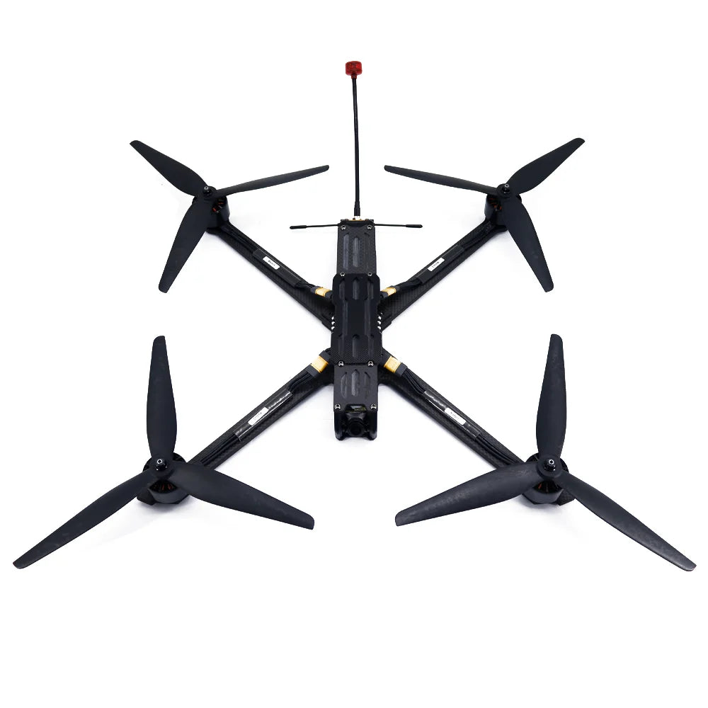 超越天 10 吋 FPV 無人機 - 5.8G 2.5W ELRS915 遠程 2.5KG 有效載荷電影無人機 – RCDrone