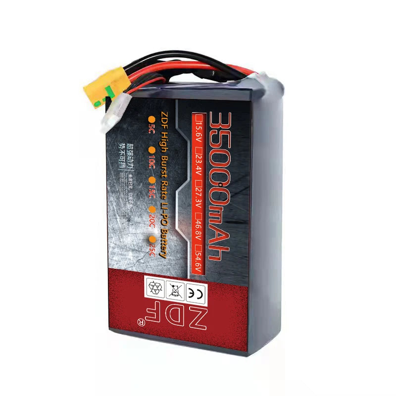 ZDF High Capacity 6S 12S 14S 3.95V Max 4.45V LiHv solid state high density 54ah52ah44ah38ah35ah32ah Battery for Long Endurance Drone Agriculture Drone Battery 9 ZDF High Capacity 6S 12S 14S 3.95V Max 4.45V