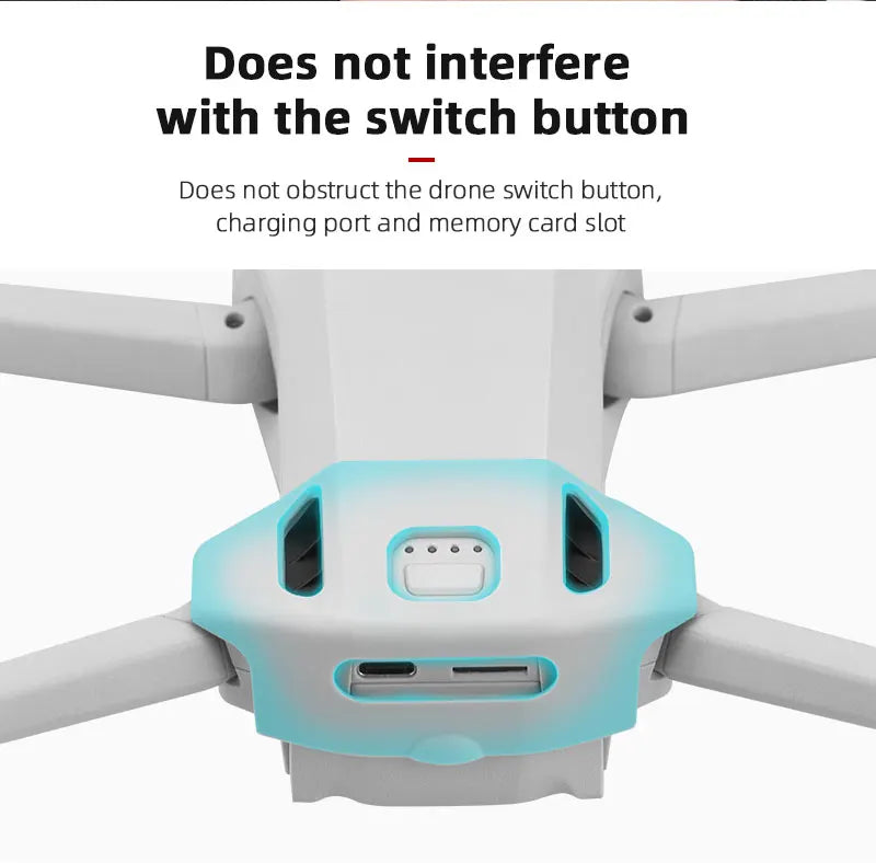 Battery Holder for DJI Mini 3 Pro - Drone Battery Buckle Anti-loose Fixer Anti-slip Clip Holder for DJI Mavic Mini 3 Pro Battery Protective Guard 15 Battery Holder for DJI Mini 3 Pro, Does not obstruct the drone switch button, charging port and memory card slot .