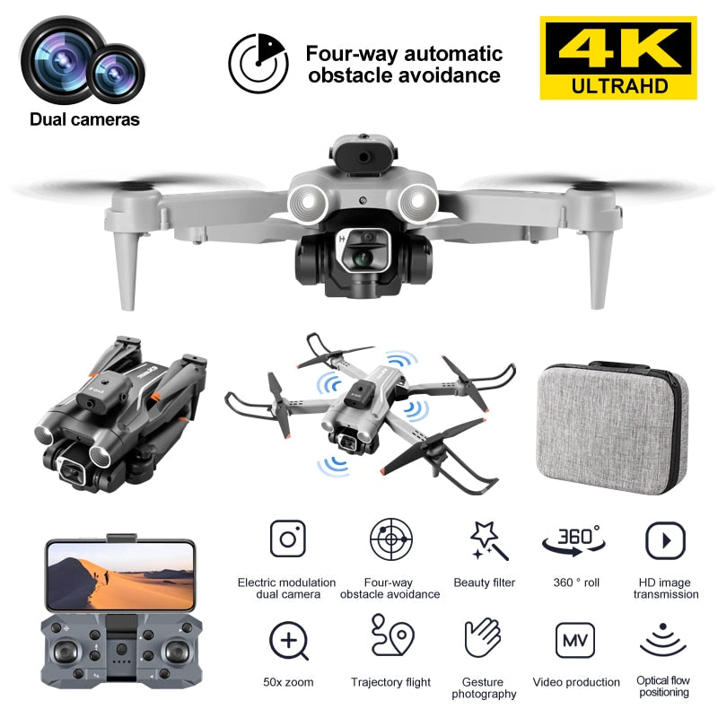 K9 RC Drone, four-way automatic 4r obstacle avoidance ULTRAHD Dual