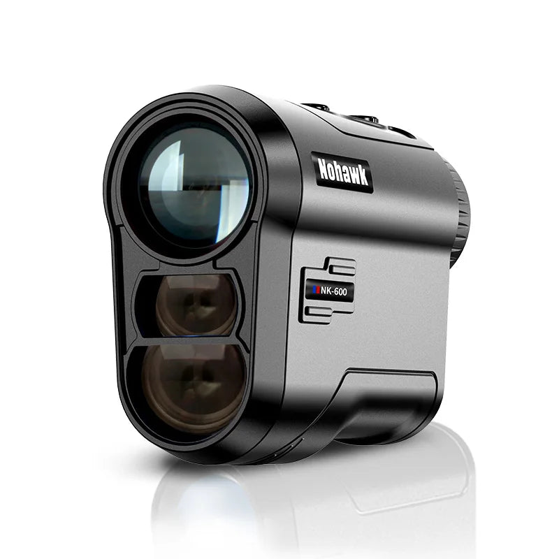 NOHAWK Golf Laser Rangefinder USB-C Rechargeable, Slope Compensation, Flag Lock Vibration, Transmissive LCD