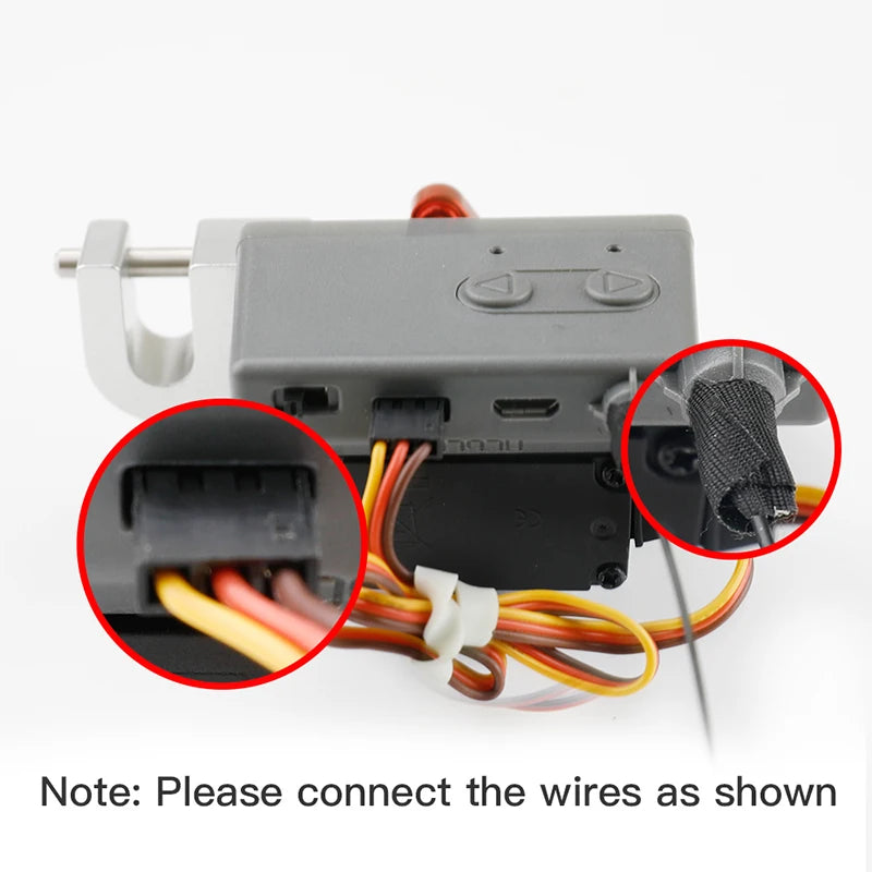 Drone Airdrop, Please refer to the diagram for correct wire connections.