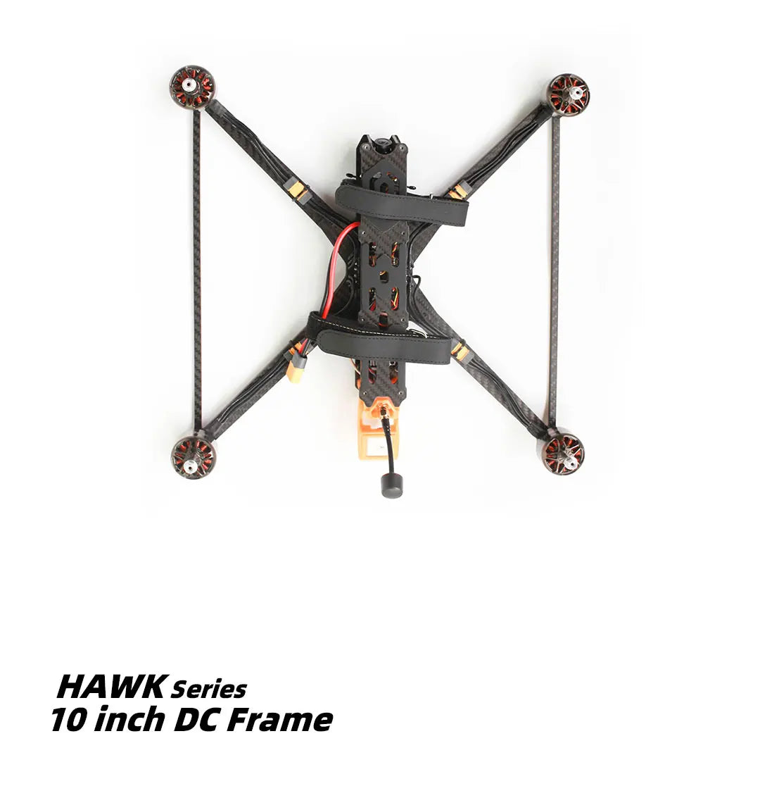 EMAX Hawk 7/8/9/10 Inch FPV, EMAX Hawk series drones are high-performance FPV models with flight times over 30 minutes and weights ranging from 960g to 6KG.