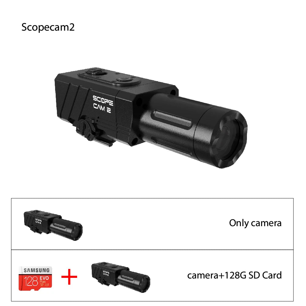 Scopecam2 2 8 Only camera SAMSUNG Evo camera+128G SD Card