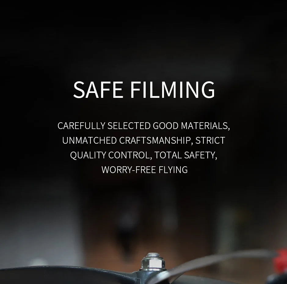 T-motor, SAFE FILMING CAREFULLY SELECTED GOOD MATERIAL