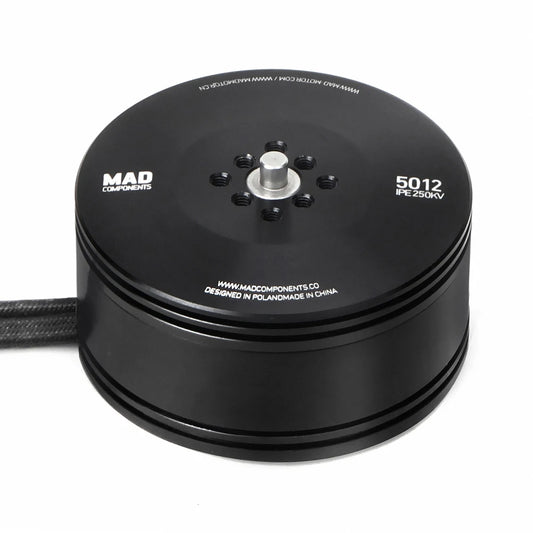 MAD 5012 IPE V3.0 Drone Motor, Chinese-made motor for drones with a high KV value (250) for robust performance.