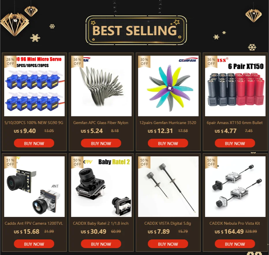 Gemfan APC Glass Fiber Nylon Electric Propeller SPECIFICATIONS Wheelbase