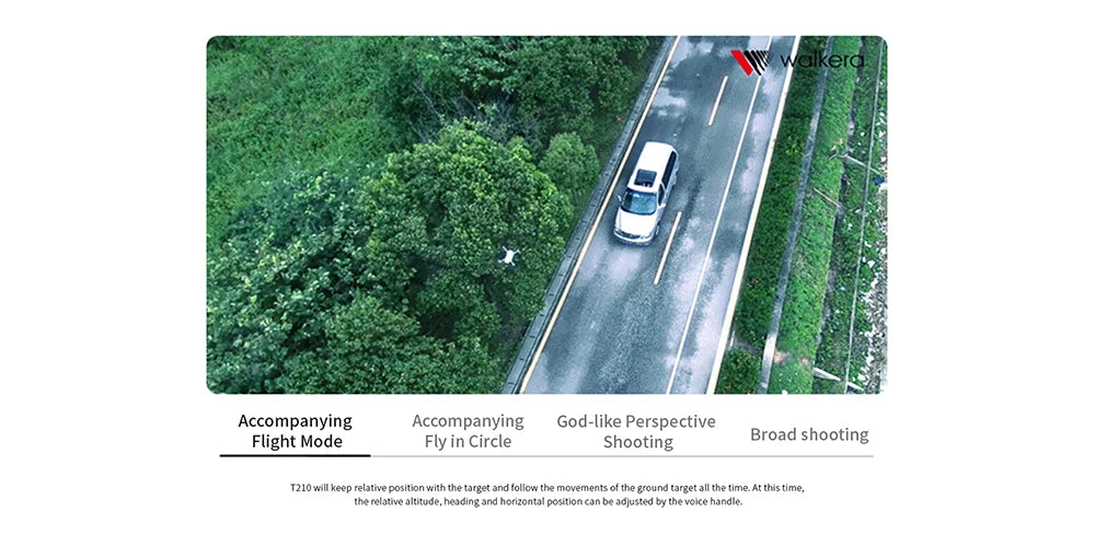 Walkera T210 Drone - 4k Camera for Adults Professional GPS Video Voice FPV Drones RC Toys RC Drone 4k Drone Camera Professional Camera Drone 13 Walkera T210 Drone, Falkera Accompanying God-like Perspective Flight Mode Fly in Circle Shooting #I