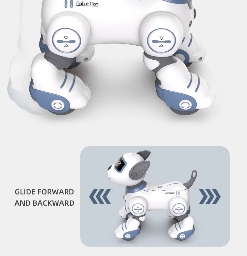 Funny RC Robot Electronic Dog Stunt Dog, Robot GLIDE FORWARD AND BACKWARD